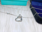 Double Heart Silver Necklace – LUX VERSE Luxury Designer Fashion Outlet