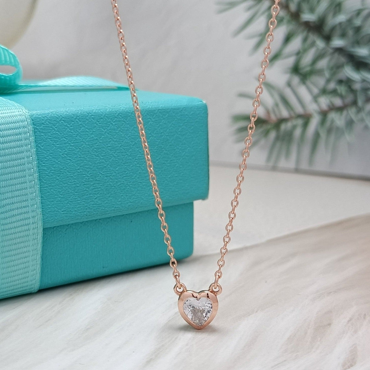 Heart Big Diamond Necklace – LUX VERSE Luxury Designer Fashion Outlet
