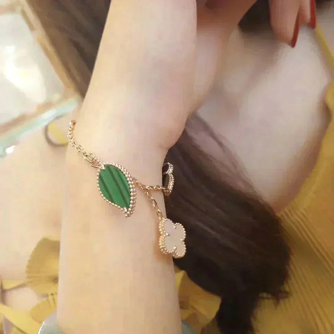 Heart Butterfly Clover 4 Motifs Bracelet – LUX VERSE Luxury Designer Fashion Outlet