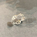 Enchainee Ring Silver – LUX VERSE Luxury Designer Fashion Outlet