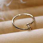 Elsa Hoop Ring Rose Gold – LUX VERSE Luxury Designer Fashion Outlet