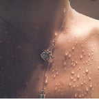 Key and Heart Silver Necklace – LUX VERSE Luxury Designer Fashion Outlet