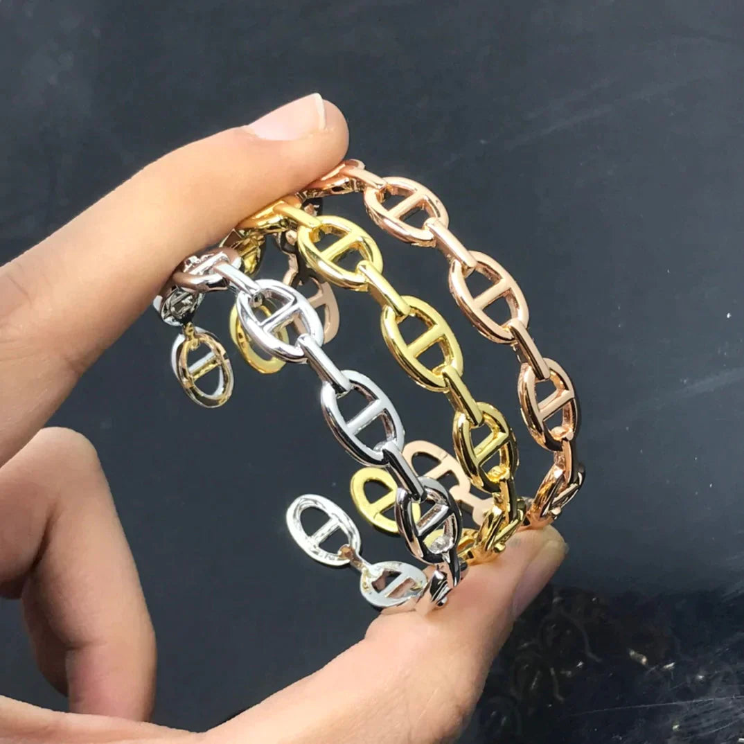 Chaine Open Bracelet – LUX VERSE Luxury Designer Fashion Outlet