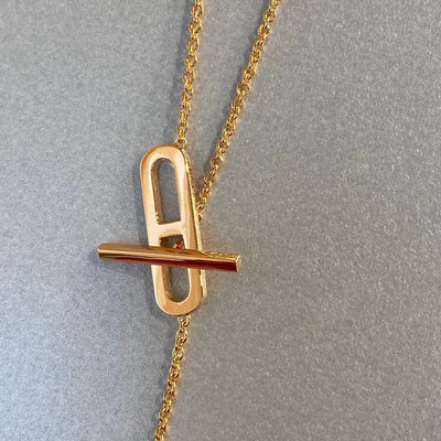 FARANDOLE LONG NECKLACE ROSE GOLD - LUX VERSE - Luxury designer fashion outlet