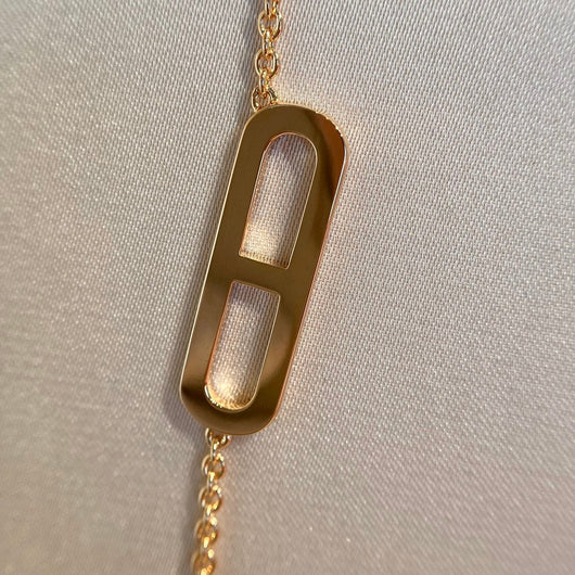 FARANDOLE LONG NECKLACE ROSE GOLD - LUX VERSE - Luxury designer fashion outlet
