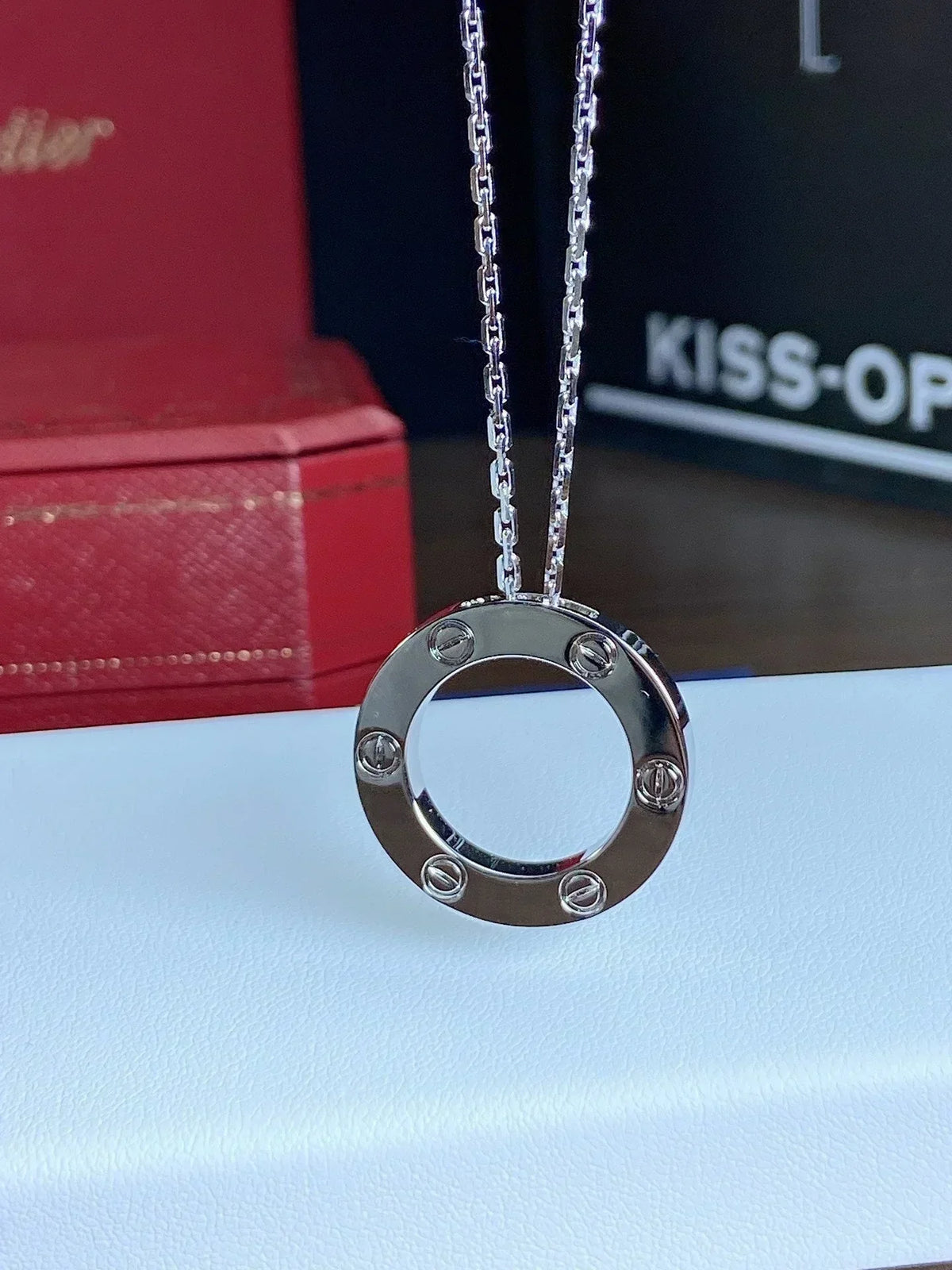 Love Necklace 16mm – LUX VERSE Luxury Designer Fashion Outlet