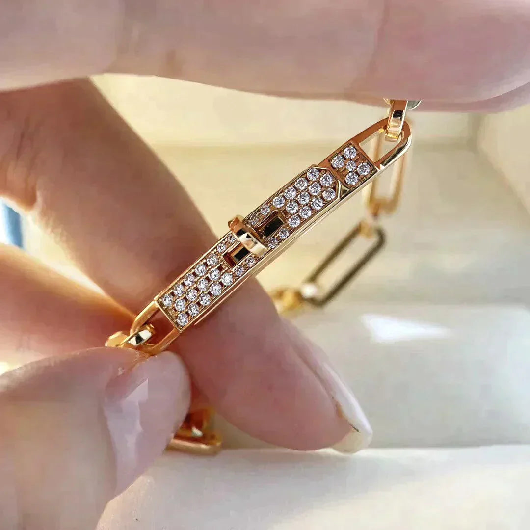 Chaine Bracelet Small Model Diamond – LUX VERSE Luxury Designer Fashion Outlet