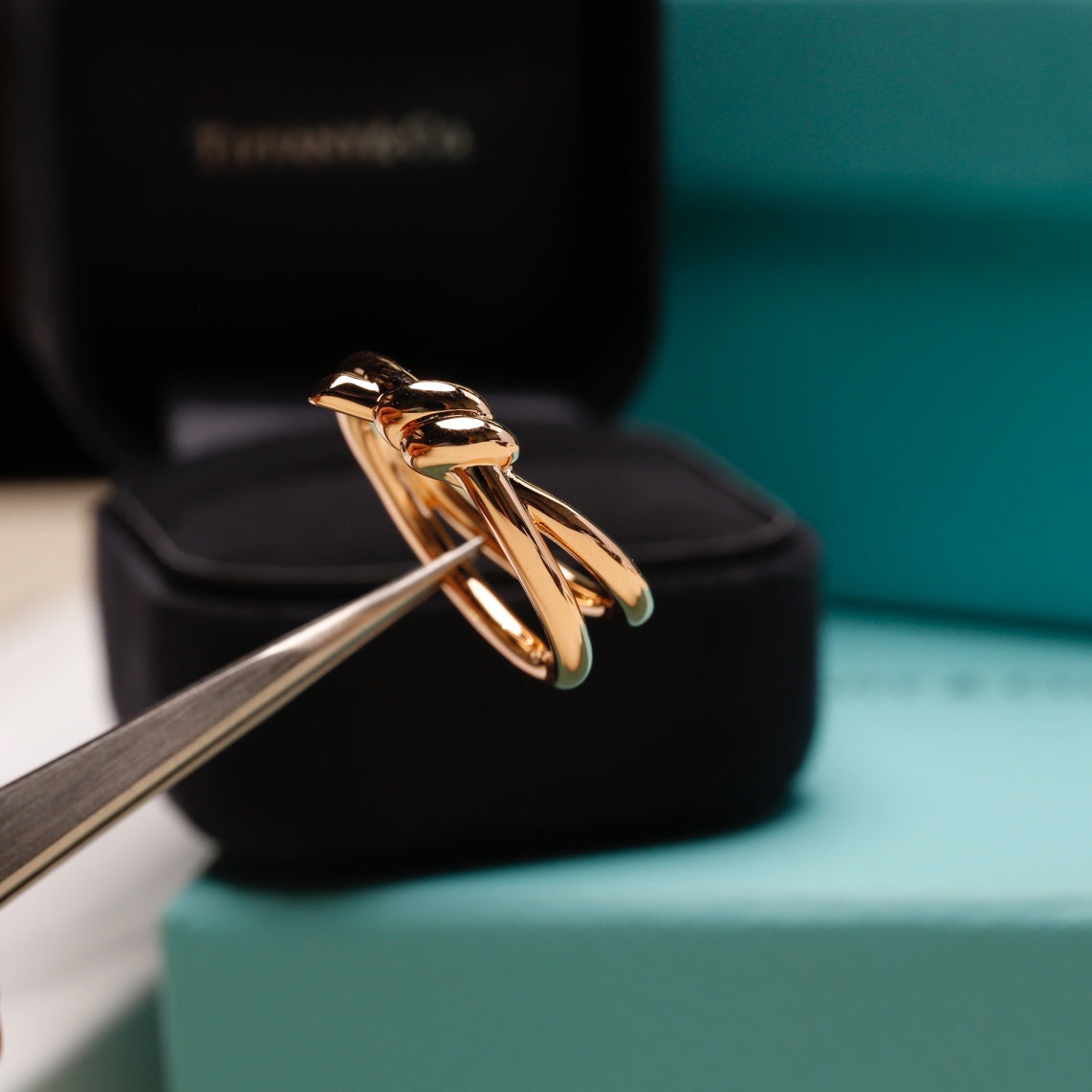 Knot Ring Pink Gold – LUX VERSE Luxury Designer Fashion Outlet
