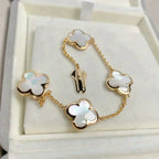 Pure Clover Mop Bracelet 4 Motifs – LUX VERSE Luxury Designer Fashion Outlet