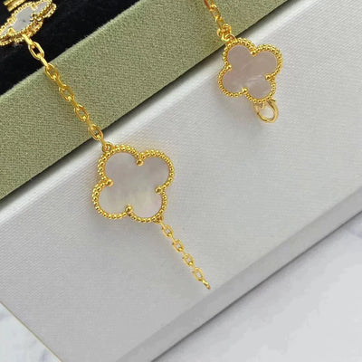 MAGIC CLOVER 5 MOTIFS MOP BRACELET