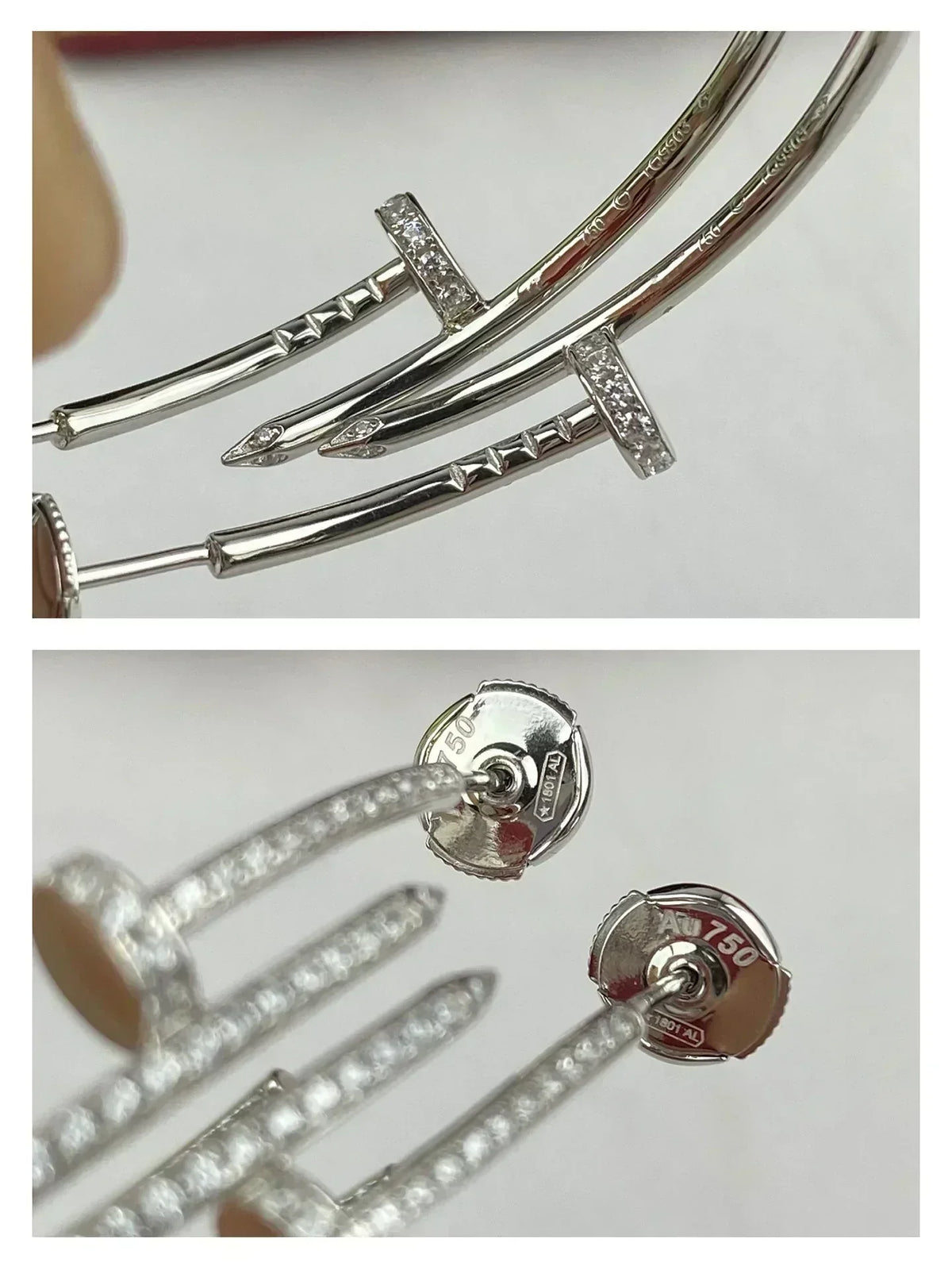 Juste Earrings Diamonds 1.8mm – LUX VERSE Luxury Designer Fashion Outlet