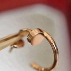 Juste Earrings Rose Gold – LUX VERSE Luxury Designer Fashion Outlet