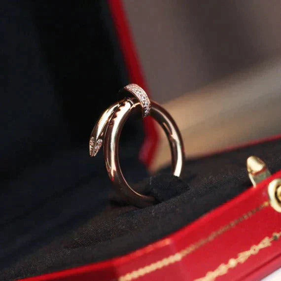 Juste Ring 2.65mm Rose Gold Diamond – LUX VERSE Luxury Designer Fashion Outlet