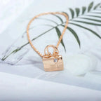 Amulette Pedant Rose Gold Necklace – LUX VERSE Luxury Designer Fashion Outlet