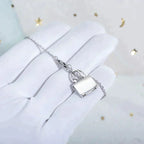 Amulette Pedant Silver Necklace – LUX VERSE Luxury Designer Fashion Outlet