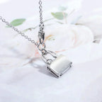 Amulette Pedant Silver Necklace – LUX VERSE Luxury Designer Fashion Outlet