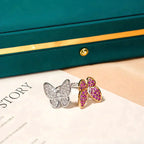 Twin Butterfly Diamond Ring – LUX VERSE Luxury Designer Fashion Outlet