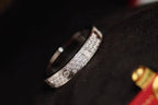 Love Ring 3.6mm Diamond Paved – LUX VERSE Luxury Designer Fashion Outlet