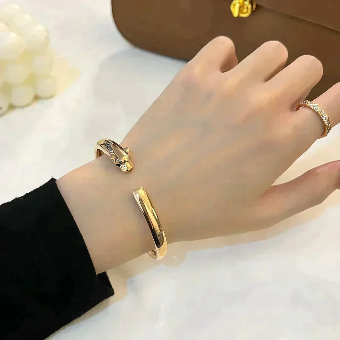 Panthere Open Bracelet – LUX VERSE Luxury Designer Fashion Outlet