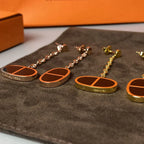 Chaine Verso Black Ceramic Earrings – LUX VERSE Luxury Designer Fashion Outlet
