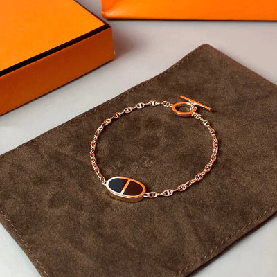 CHAINE BLACK CERAMIC BRACELET - LUX VERSE - Luxury designer fashion outlet