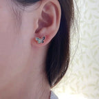 Butterfly Dark Mop  Earrings – LUX VERSE Luxury Designer Fashion Outlet