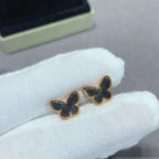 Butterfly Dark Mop  Earrings – LUX VERSE Luxury Designer Fashion Outlet