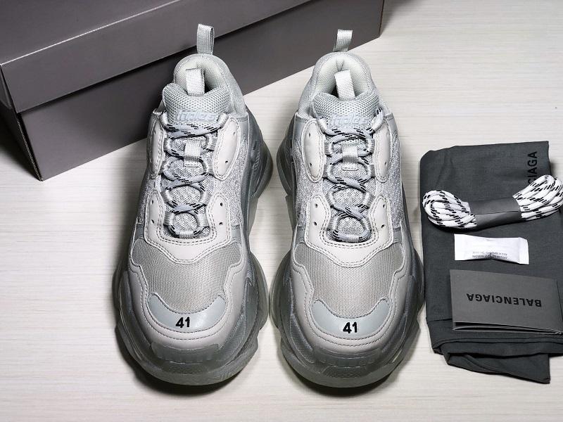 Triple S White Translucent Sneakers