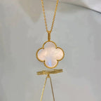 Clover Large 25mm Mother of Pearl Necklace – LUX VERSE Luxury Designer Fashion Outlet