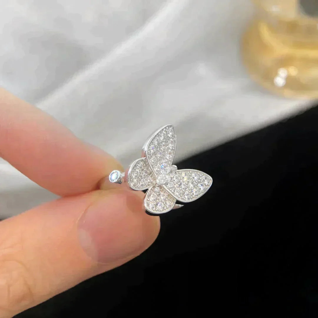 Butterfly Diamond Ring – LUX VERSE Luxury Designer Fashion Outlet
