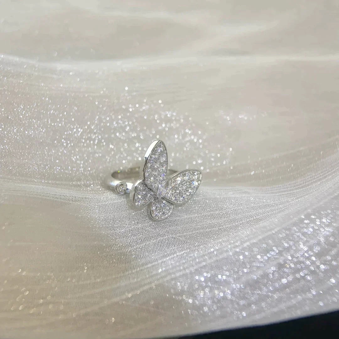 Butterfly Diamond Ring – LUX VERSE Luxury Designer Fashion Outlet