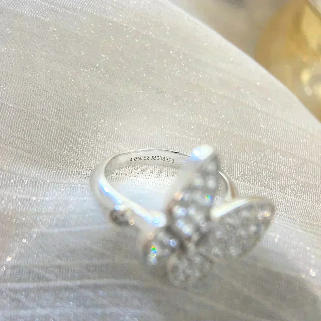 Butterfly Diamond Ring – LUX VERSE Luxury Designer Fashion Outlet