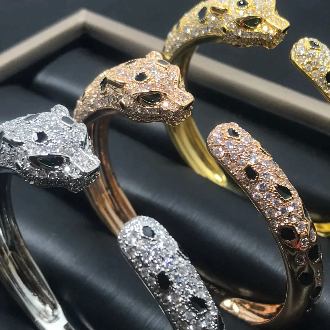 Panthere Big Bracelet Diamonds – LUX VERSE Luxury Designer Fashion Outlet