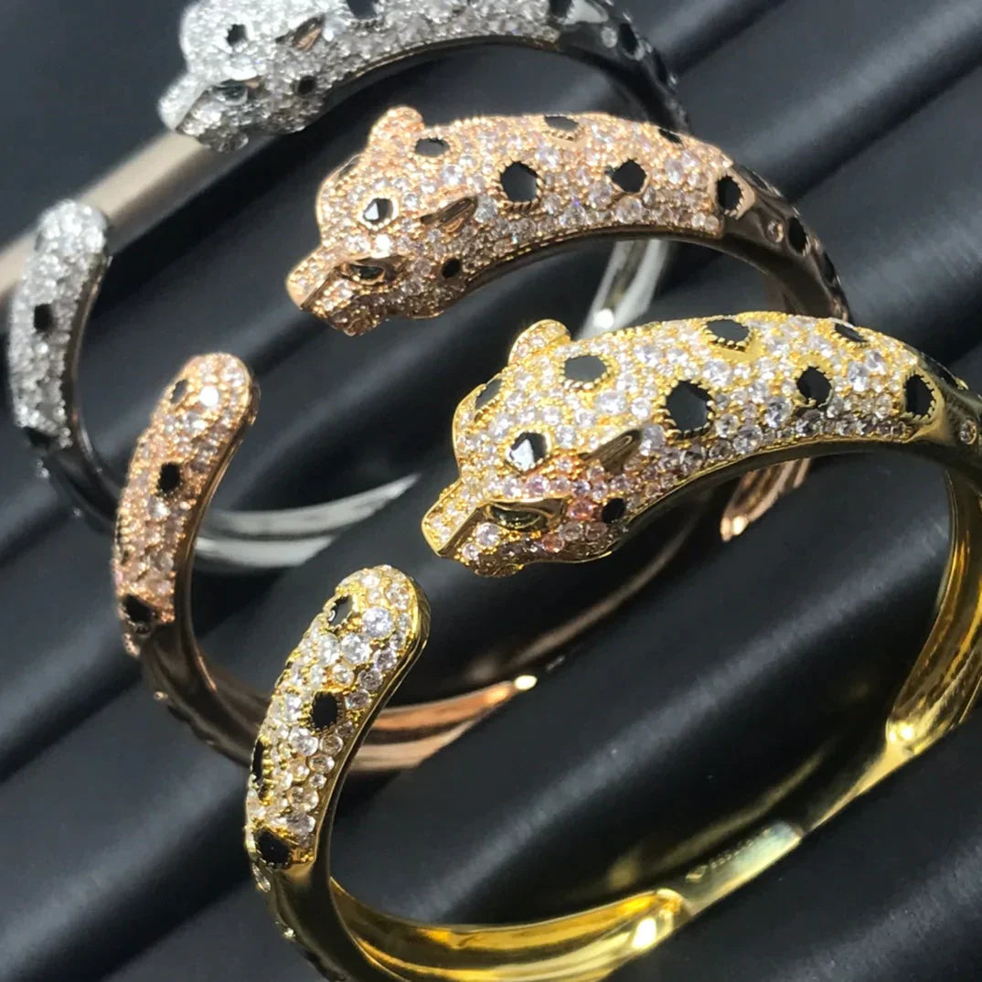 Panthere Big Bracelet Diamonds – LUX VERSE Luxury Designer Fashion Outlet