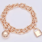 Hardwear Wrap Rose Gold Bracelet – LUX VERSE Luxury Designer Fashion Outlet