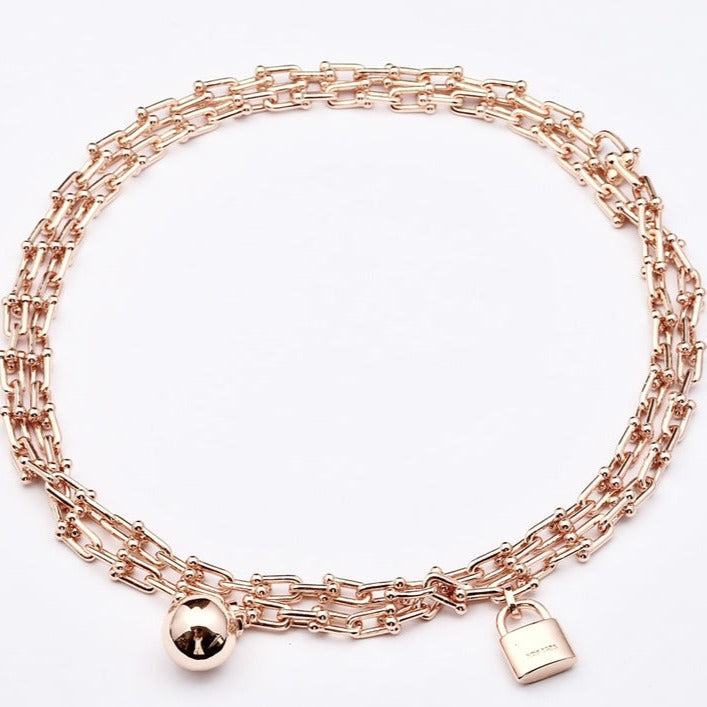 Hardwear Rose Gold Wrap Necklace – LUX VERSE Luxury Designer Fashion Outlet