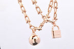 Hardwear Rose Gold Wrap Necklace – LUX VERSE Luxury Designer Fashion Outlet