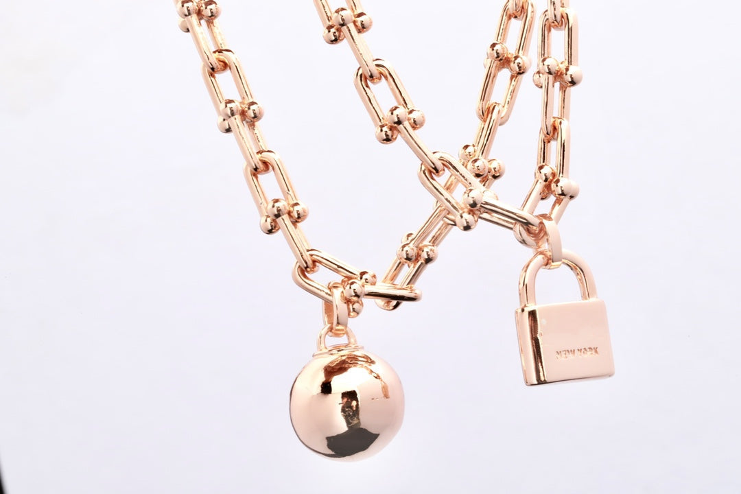 Hardwear Rose Gold Wrap Necklace – LUX VERSE Luxury Designer Fashion Outlet