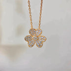 Flower Diamond Necklace – LUX VERSE Luxury Designer Fashion Outlet