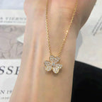 Flower Diamond Necklace – LUX VERSE Luxury Designer Fashion Outlet
