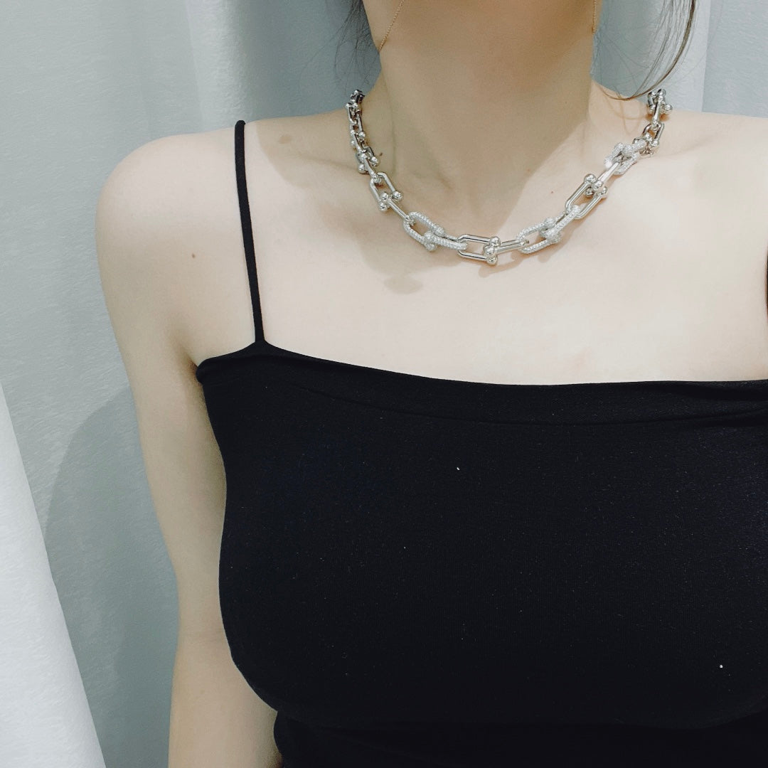 Hardwear Necklace Diamond Paved – LUX VERSE Luxury Designer Fashion Outlet