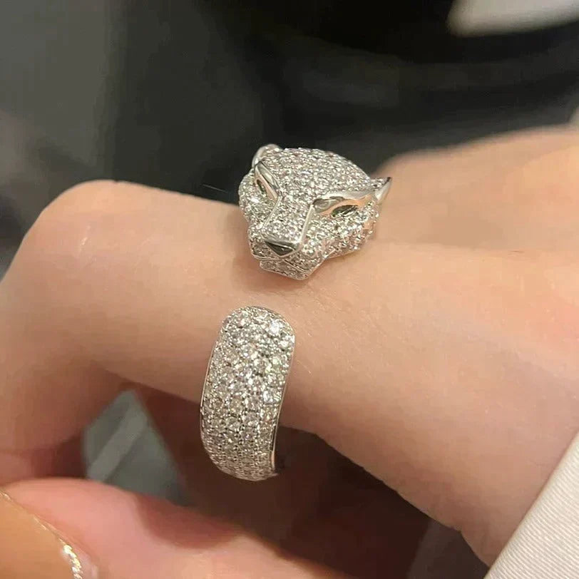 Panthere 5.5mm All Diamond Ring – LUX VERSE Luxury Designer Fashion Outlet