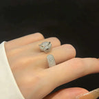 Panthere 5.5mm All Diamond Ring – LUX VERSE Luxury Designer Fashion Outlet
