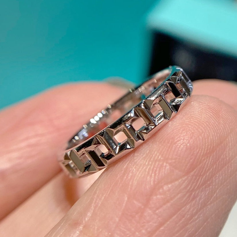 T True 3.5mm Silver Ring – LUX VERSE Luxury Designer Fashion Outlet