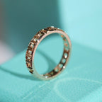 T True 3.5mm Rose Gold Ring – LUX VERSE Luxury Designer Fashion Outlet