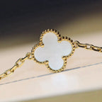 Clover 20 Motifs White Mop Necklace – LUX VERSE Luxury Designer Fashion Outlet
