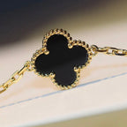 Clover 20 Motifs Onyx Necklace – LUX VERSE Luxury Designer Fashion Outlet