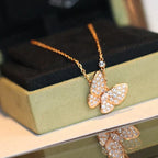 Butterfly Diamond Necklace – LUX VERSE Luxury Designer Fashion Outlet