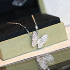 Butterfly Diamond Necklace – LUX VERSE Luxury Designer Fashion Outlet