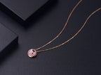 Amulette Rose Gold Pink Mop Necklace – LUX VERSE Luxury Designer Fashion Outlet